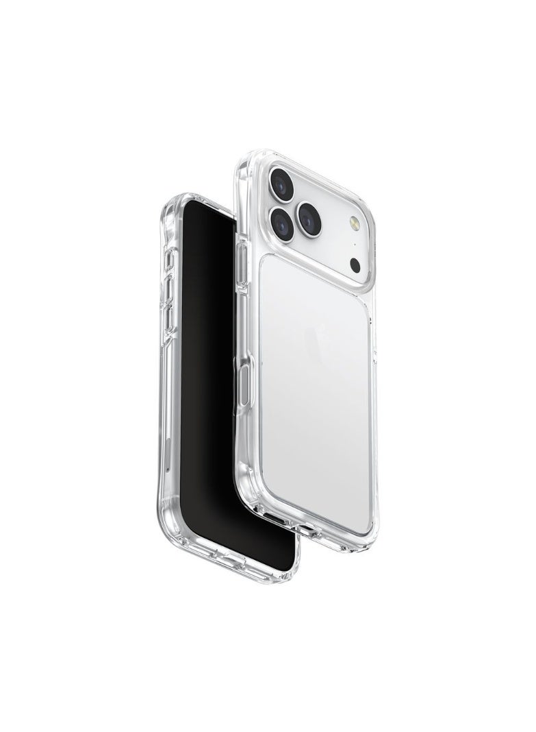 UNIQ iPhone 17 Protective Phone Cover (Crystal Clear) | Slim & Lightweight | Shockproof Protection | Transparent Design | iPhone 17 Pro Max Crystal Clear