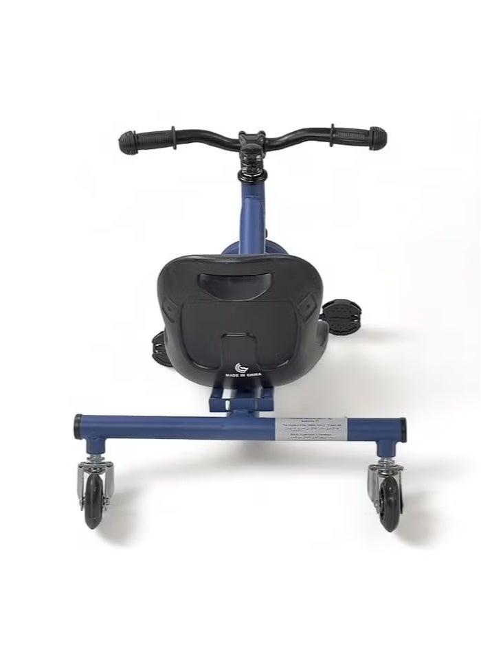 Rally Tricycle Balance Bike for Kids Ages 3+  Kids Drift Scooter with Comfortable Seat and Non-Slip Pedals - Image 2