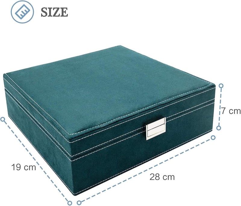 Clefairy Travel Jewelry Box, Stackable Jewelry Box, Single Layer Jewelry Storage Organizer, Small jewellery box for women, Travel jewellery Case - Image 5