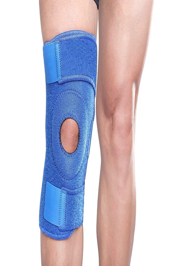 Ezyfit Open-Patella Knee Support for Arthritis, Joint Pain Relief with Adjustable Strap & Breathable Neoprene Material (Free Size) (Pack of 2) - Image 2