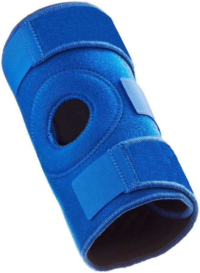 Ezyfit Open-Patella Knee Support for Arthritis, Joint Pain Relief with Adjustable Strap & Breathable Neoprene Material (Free Size) (Pack of 2) - Image 1