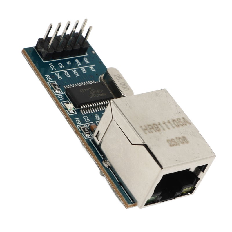 وحدة شبكة LAN Ethernet ENC28J60 HR911105A لوحة تطوير شبكة Ethernet ميني واجهة SPI 3.3 فولت - Image 2