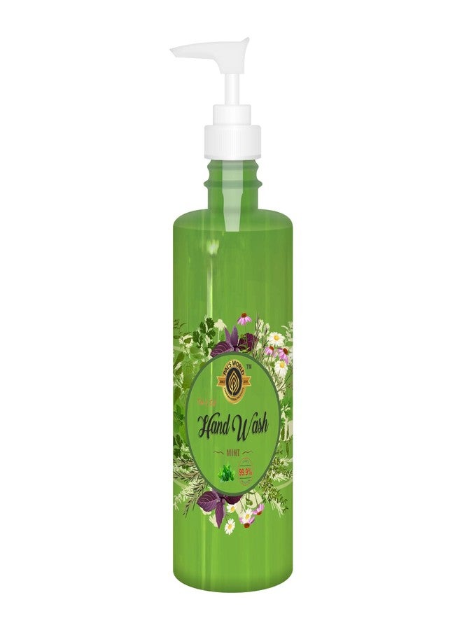 Pal's World Natural Hand Wash Mint Organic Skin Care 99.9% Germ Protection Pack of 5 - Image 3