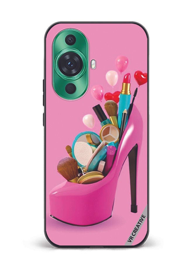 VR CREATIVE Protective Case Cover For Huawei nova 11 Pro Barbie Shoe Design Multicolour - Image 1