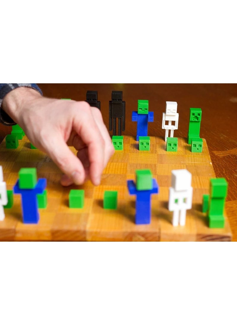 Internos Design - Minecraft Chess Set - 2 Sets - Image 1