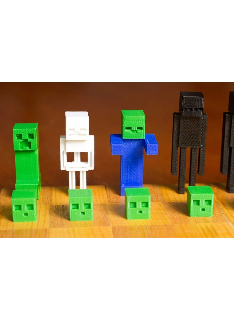 Internos Design - Minecraft Chess Set - 2 Sets - Image 1