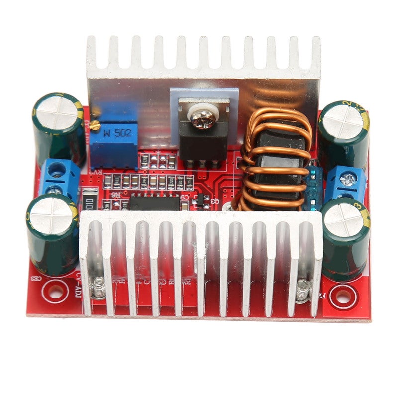DC Boost Converter 8.5V-50V Input 10-60V Output 96% High Efficiency Voltage Booster - Dual Heat Sinks Adjustable Constant Current Module for DIY Electronics Solar Industrial Equipment - Image 5