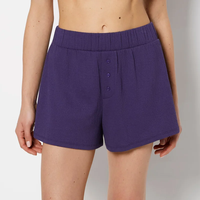 لا سينزا La Senza Casual Sleep Textured Knit Boxer Short