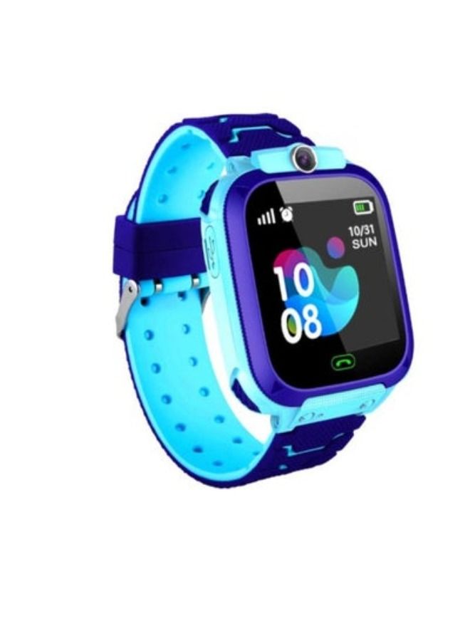 ACLIX Kids Wrist Watch Phone Smartwatch For Boys Girls With Sim Card Photo Waterproof GPS Tracker Child Kids Smart Watch Blue/Black/Purple Children's Smart Watch - Image 1