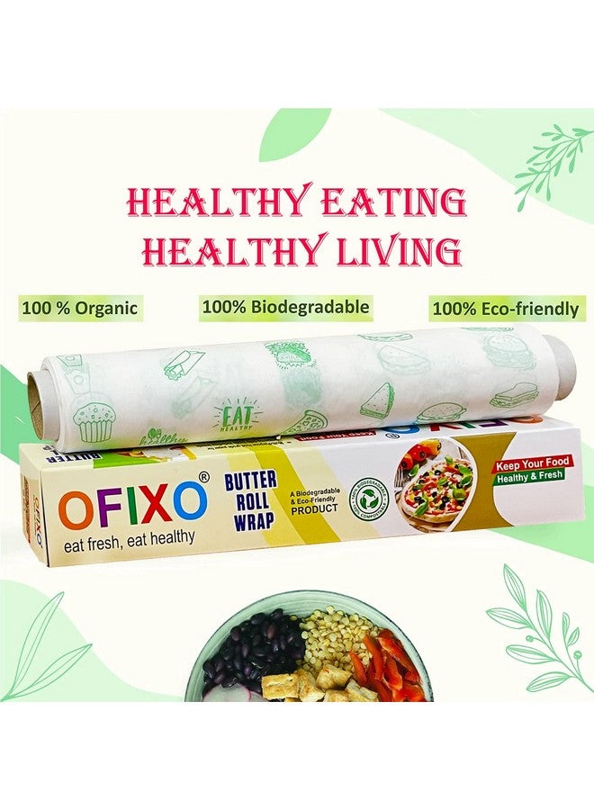 OFIXO Food WRAP Multipurpose Food Wrapping Paper | 20 Meter | Perfect Premium Food Wrapping Paper for Cooking, Baking, Packing and Serving Foods (Pack of 2) - Image 5