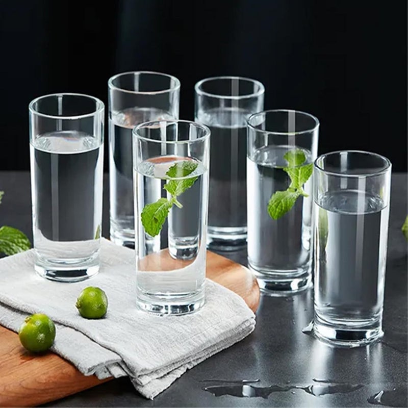 Cuisine Art High Ball Glass, 300ml, Transparent, 6 Pieces - Image 2