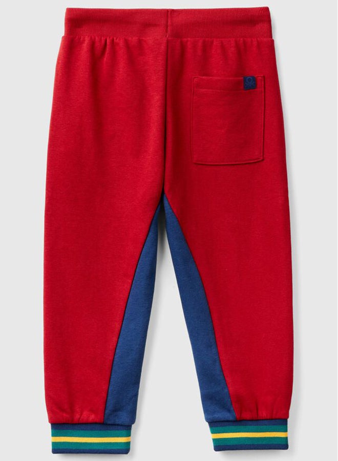 Benetton Embroidery Sweatpants For Kids  - Image 2