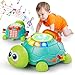 Letapapa Baby Toys 6 to 12 Months Tummy Time Toy for 1218 Months Musical Turtle Crawling Toys with Light  Sound Birthday Gift Early Educational Toy for Baby Infant 6 7 8 9 10 Months 1 2 Year Old - Image 2