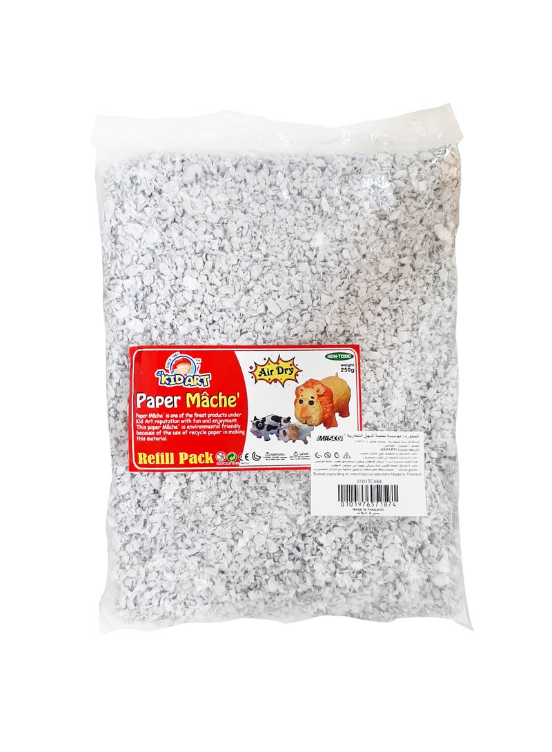 MASCO Paper Mache for Art Work, White 250g - Image 2