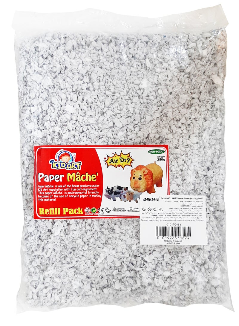 MASCO Paper Mache for Art Work, White 250g - Image 1