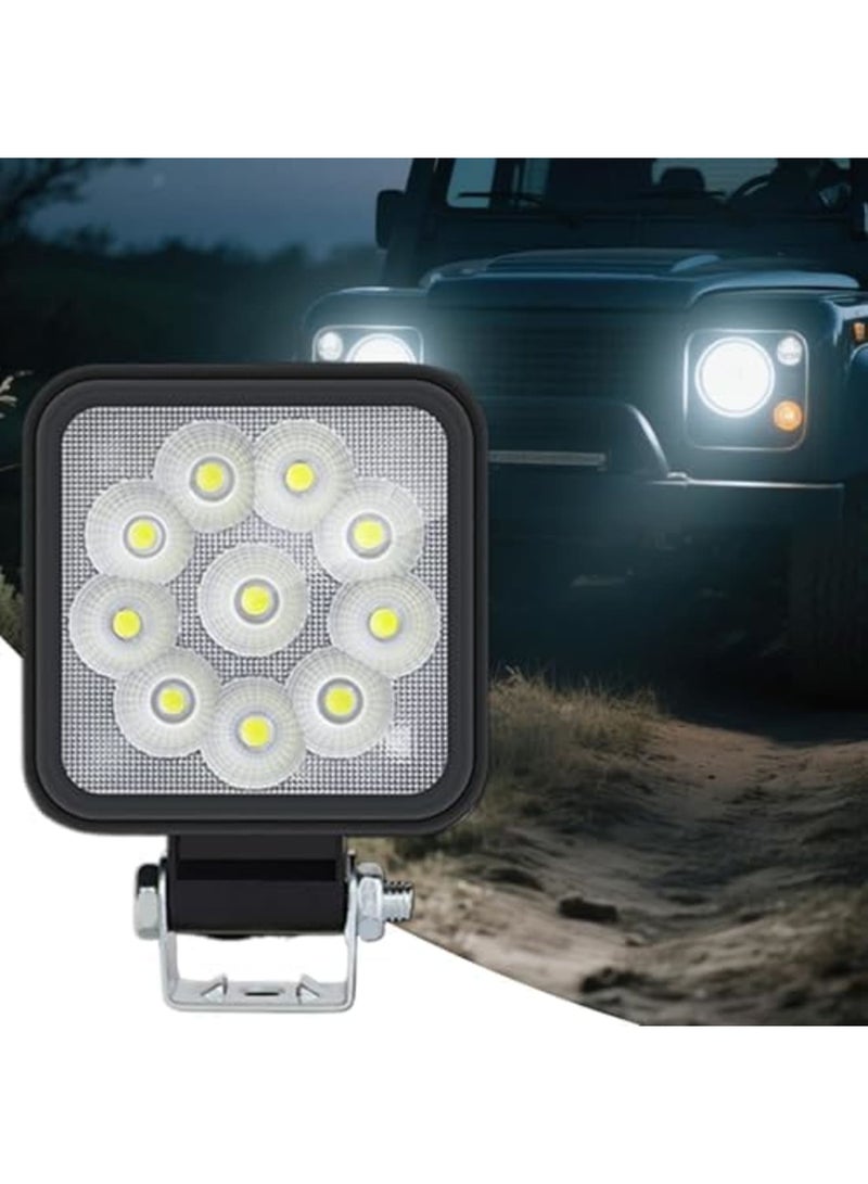 SYOSI LED Work Lights for Truck, Exterior Flood Spotlight Bar, Super Bright Fog Lighting Accessories for Driving Fog,Work Boat Lamp, Truck Flood,Beam LED Bars Pickup Tractor SUV (Black) - Image 5