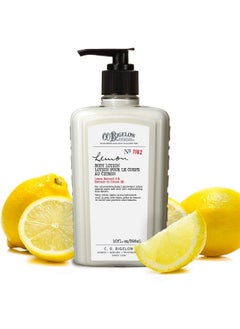 C. O. Bigelow C.O. Bigelow Lemon Body Lotion No. 1162 Moisturizing Lotion For Dry Skin Hands & Body With Shea Butter & Kuki Nut Oil Lemon Scented Lotion 10 Fl Oz  - Image 2