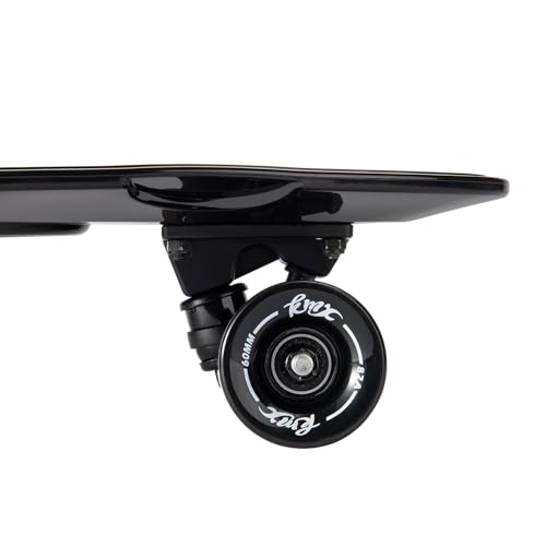 KMX Skateboard 27 Inch, Classic Cruiser Skateboard for Beginners and Advanced, Mini Cruiser Board for Boys, Girls, Kids, Students, Adults, Teens Penny Board(27 Black) - Image 4