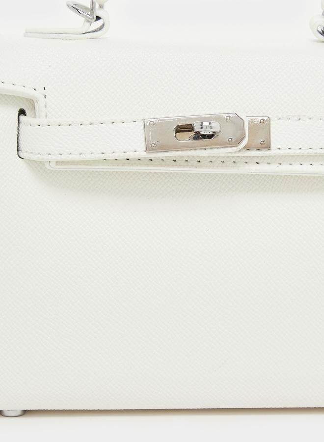 ستايلي حقيبة يد بقفل ملتوي وحزام قابل للفصل - Image 5