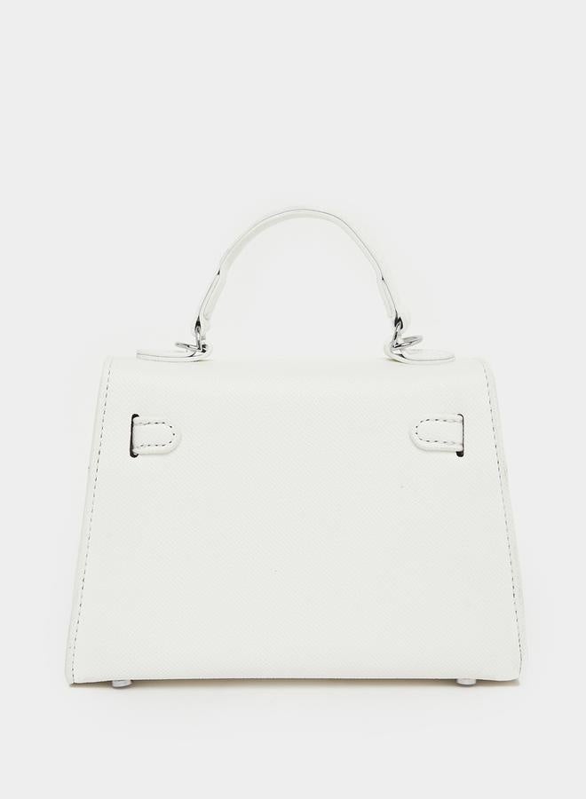 ستايلي حقيبة يد بقفل ملتوي وحزام قابل للفصل - Image 4