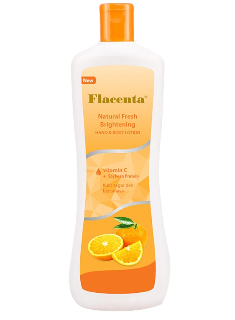 Natural Fresh Brightening Hand And Body Lotion Vitamin C 500 ml