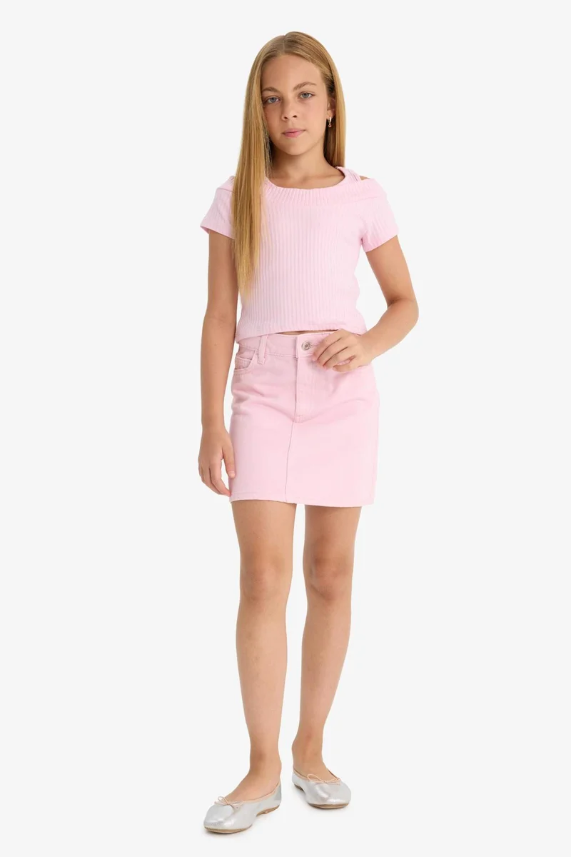 ديفاكتو Girl Short Sleeve T-Shirt