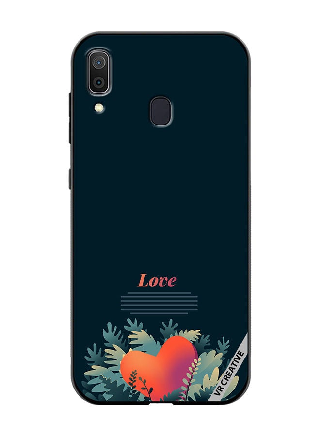 VR CREATIVE Protective Case Cover For Samsung Galaxy A30 Love Design Multicolour - Image 1