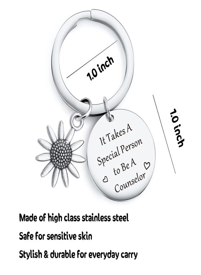NOTHERS RSZOTW Counselor Gifts Keychain For Counselor Appreciation Gifts - Thank You Jewelry For Counsellor Keychain Coach Jewelry Teacher Keyring - Image 2