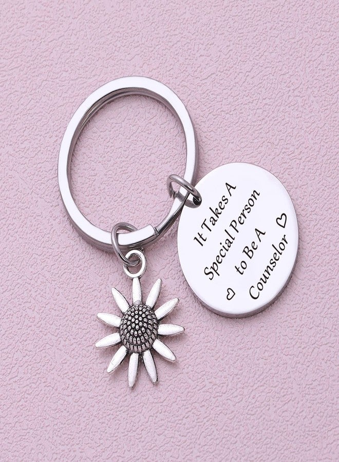 NOTHERS RSZOTW Counselor Gifts Keychain For Counselor Appreciation Gifts - Thank You Jewelry For Counsellor Keychain Coach Jewelry Teacher Keyring - Image 3