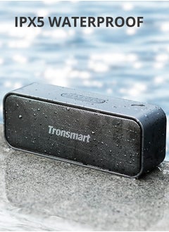 Tronsmart Tronsmart T2 Mini 2023 Portable Outdoor, Indoor Speaker, Bluetooth 5.3, IPX5 Waterproof, 18H Playtime, Stereo Sound, Aux, TF Card & U-Disk, Black  - Image 1