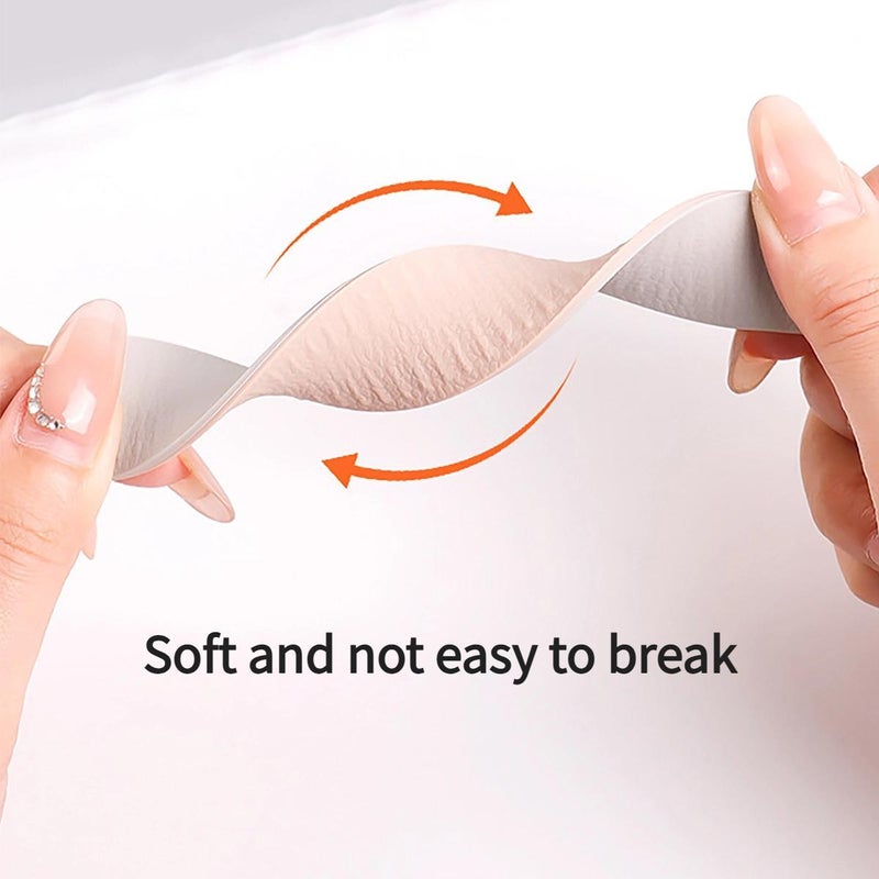 erorex 18Mm Lychee Texture Soft Magnetic Silicone Watch Band(Black) - Image 4