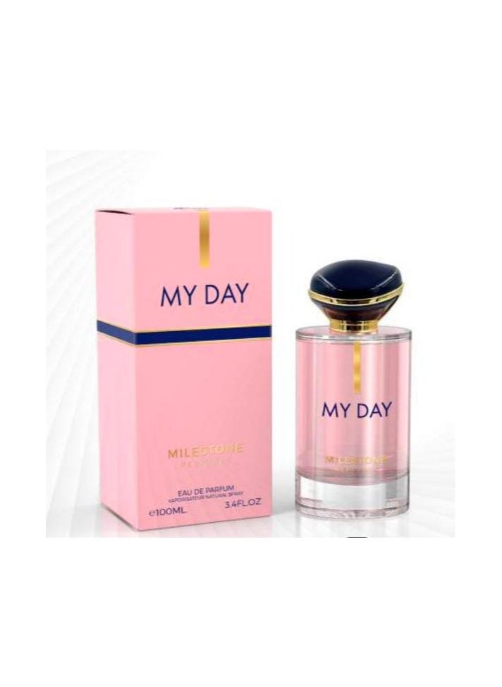 Amber Eau de Parfum My Day for Women by Milestone, 100ml - pzsku/ZF1DA5DD9EA56FC11722AZ/45/_/1735075754/55e9dc4d-095e-4735-a071-d44a49225658