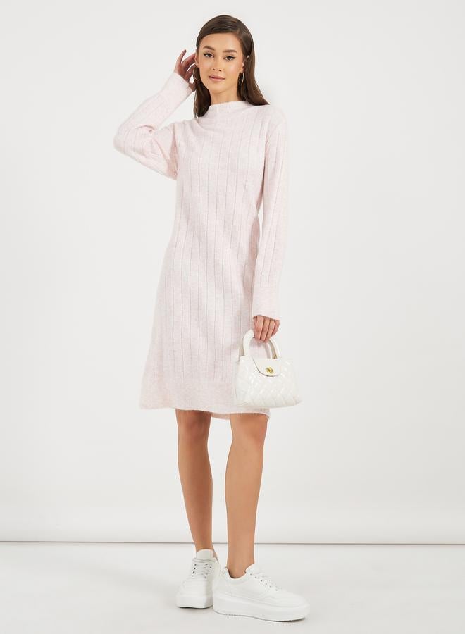 Styli Ribbed Knit Dress  - Image 2
