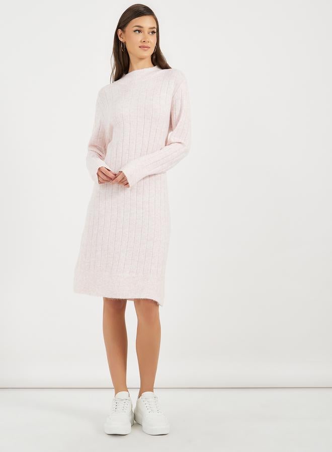 Styli Ribbed Knit Dress  - Image 4