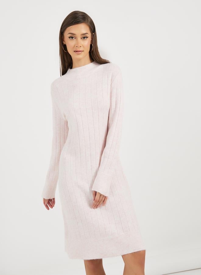 Styli Ribbed Knit Dress  - Image 5
