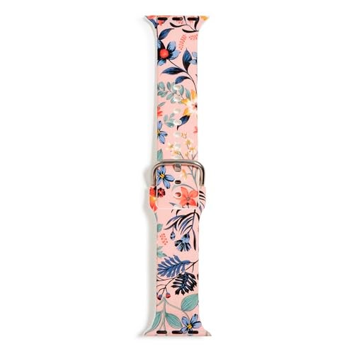 Vera Bradley Women's Band for Apple Watch, Paradise Bright Coral, One Size - Image 1