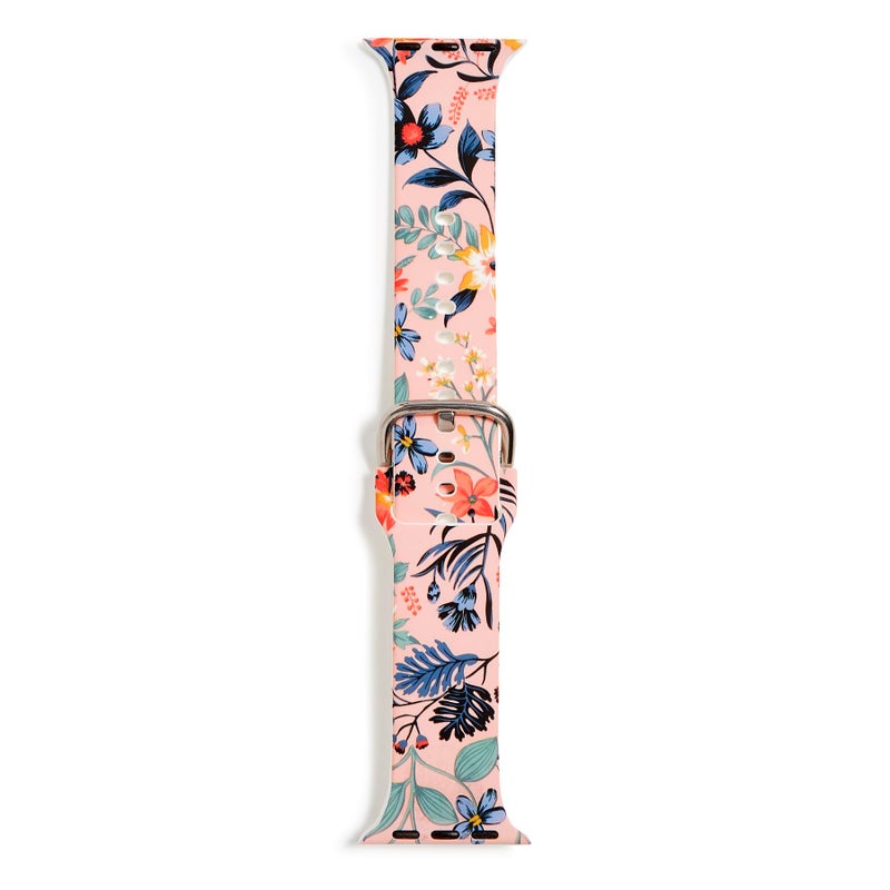 Vera Bradley Women's Band for Apple Watch, Paradise Bright Coral, One Size - Image 5