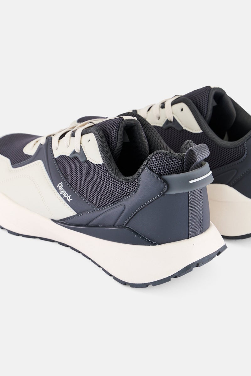 Algspar Men Lace Up Casual Shoes, Multicolor - Image 2