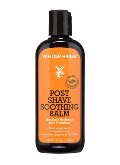 Van der Hagen Van Der Hagen Post Shave Soothing Balm - Natural Ingredients for Soothing and Moisturizing Post Shave Finish, Unscented, 3.4 oz  - Image 1