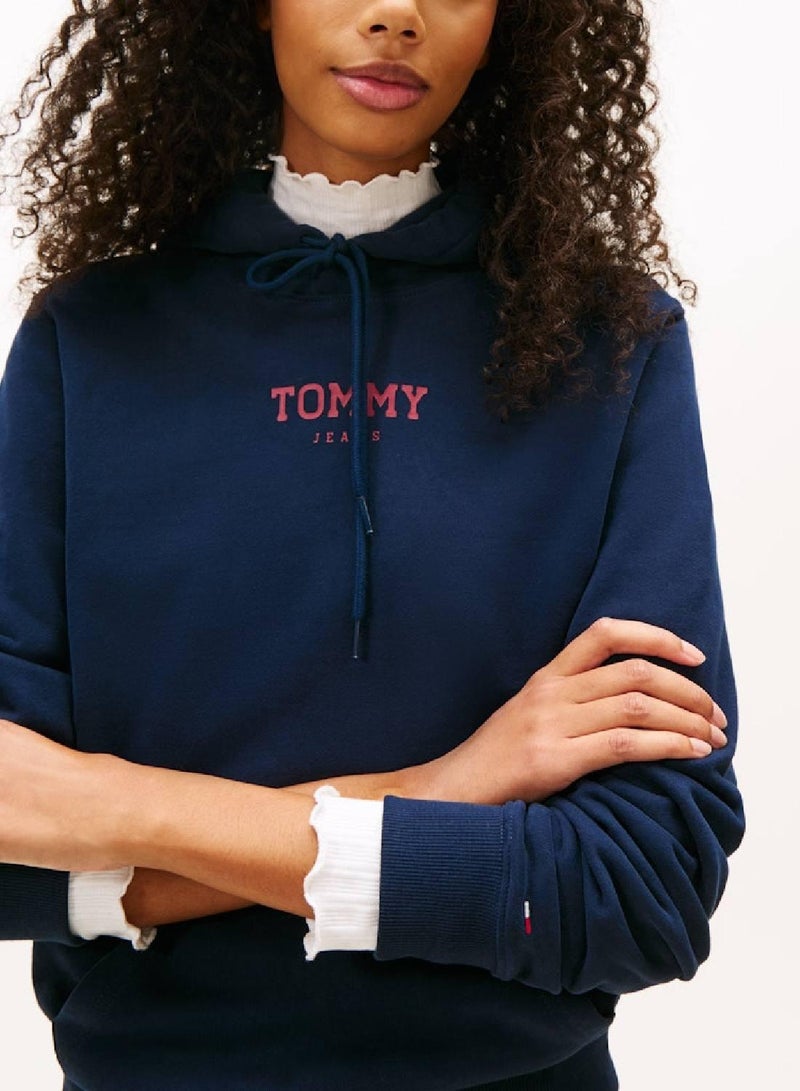 TOMMY JEANS Essential Regular Fit Logo Hoodie - Image 4