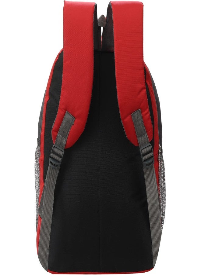 Liker Bag Causal Backpacks With Classic Design Having Large Space 45L Water Resistant For School, College, Travel, Causal Vist, Business Bag Packs (Red) - Image 2