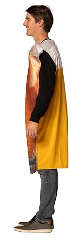 Rasta Imposta Men's Get Real Beer Pint Costume, Gold, One Size - Image 4
