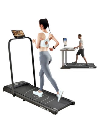 STH-3005 Space-Saving 2-in-1 Preinstalled Walking Pad Treadmill with 2.5 Hp Motor, 1-10 km/h Speed, 90 kg User Weight, LED Display, Mobile/Tab Holder - Store Under Bed/Sofa/Desk - pzsku/ZF1DAF672EAE5C2F77D99Z/45/1751452113/ca2e0599-2bbb-45b1-ac92-56a1c9b758ba