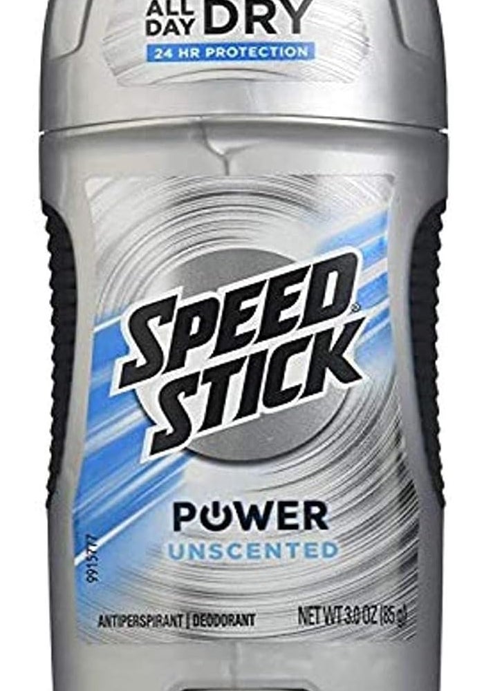 Speed Stick Power Solid Antiperspirant Deodorant Unscented 3 oz - Pack of 2 - Image 1
