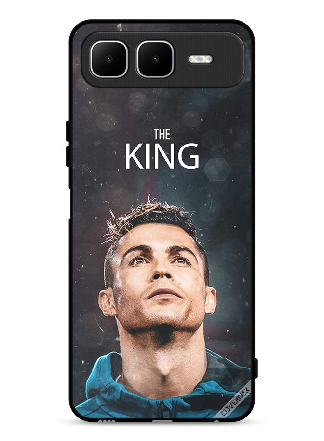 Covernex Infinix Smart 10 Plus Protective Case Cover Ronaldo The King