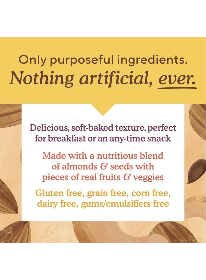 Simple Mills , Soft Baked Almond Flour Bars, Spiced Carrot Cake, 5 Bars, 1.19 oz (34 g) Each - Image 5