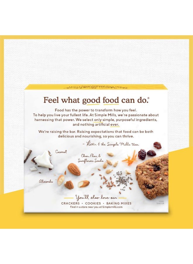 Simple Mills , Soft Baked Almond Flour Bars, Spiced Carrot Cake, 5 Bars, 1.19 oz (34 g) Each - Image 4