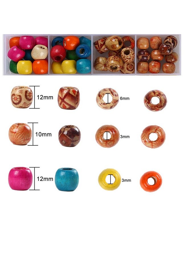 Leeven 417 قطعة من ملحقات الضفائر ملحقات الشعر مع حلقات الضفائر حلقات الشعر مشابك الشعر خرزات الضفائر حبال ملونة حلقات الشعر - Image 3