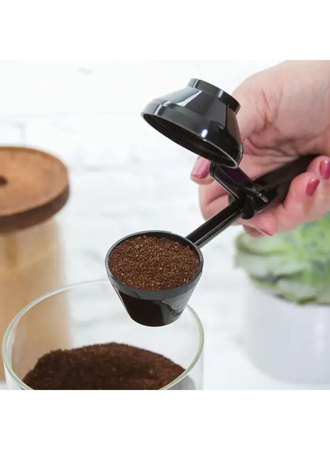 ليسبيرفكت بود إيز سكووب مغرفة قمع القهوة باللون الأسود مصنوعة من البلاستيك المتين بتصميم مقاوم للانسكاب - Image 5