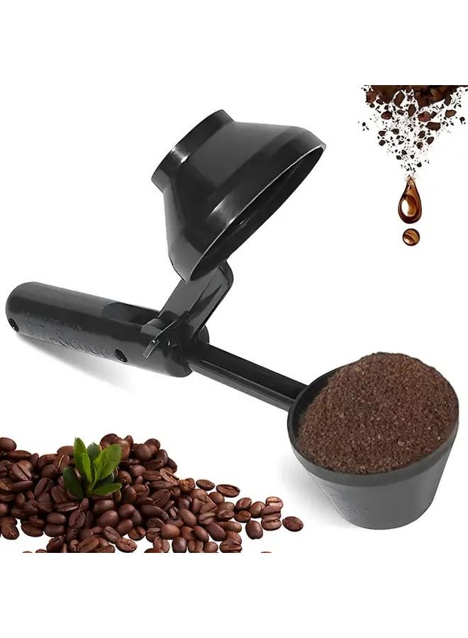 ليسبيرفكت بود إيز سكووب مغرفة قمع القهوة باللون الأسود مصنوعة من البلاستيك المتين بتصميم مقاوم للانسكاب - Image 2